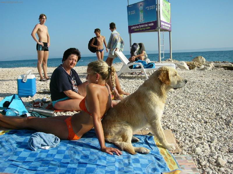 Foto: S pani�kou na dovolen�-To mo�e je t���k kr�sn�..