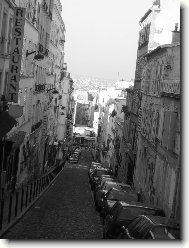 Uli�ka v Montmartru