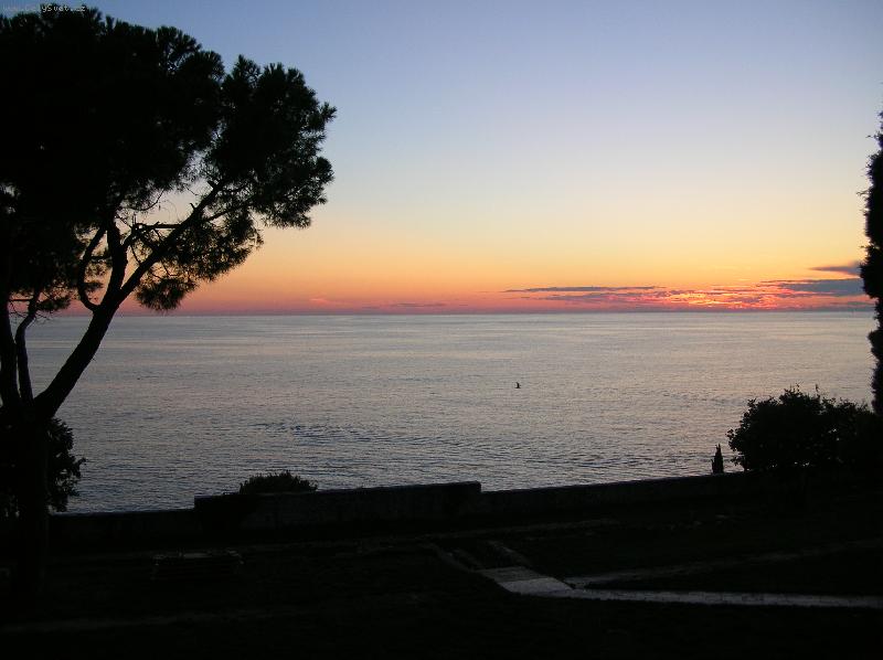 Foto: z�pad slunce nad mo�em