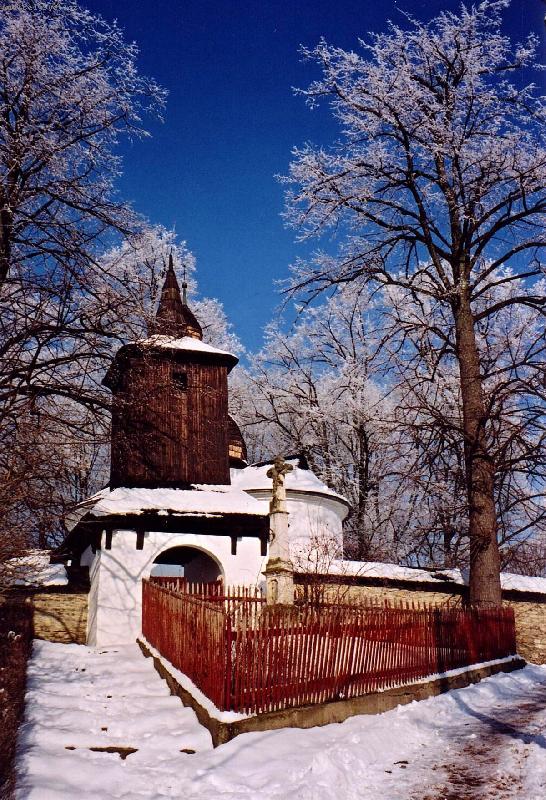 Foto: Rotunda sv.Kate�iny-v zimn�m p�evleku