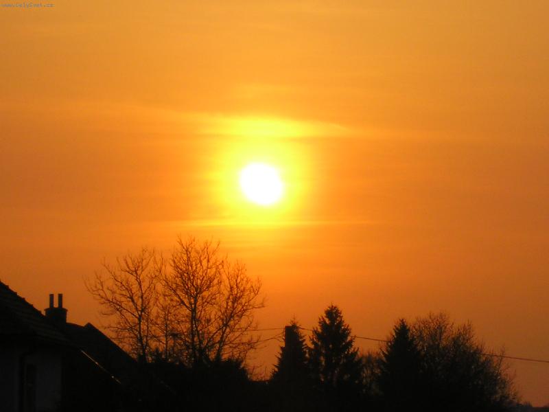 Foto: Z�pad slunce
